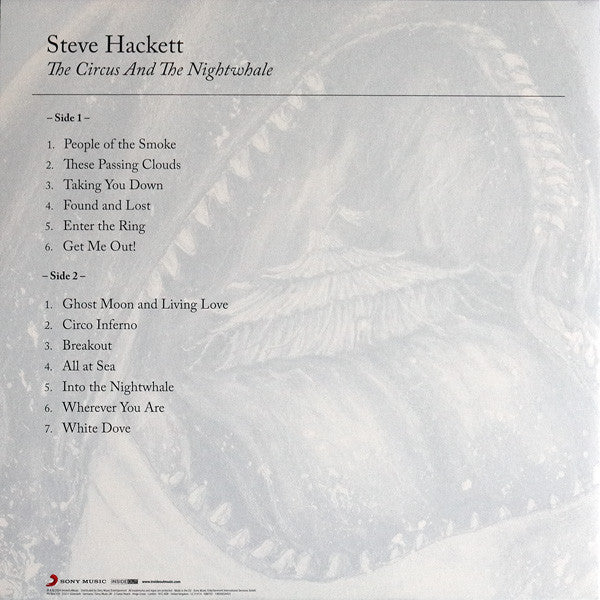 The Circus And The Nightwhale - Gatefold Black LP - Hackett, Steve