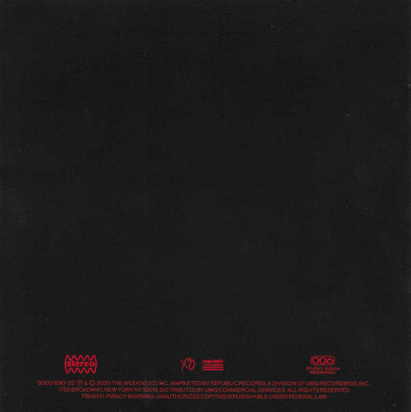 After Hours - Weeknd, The
