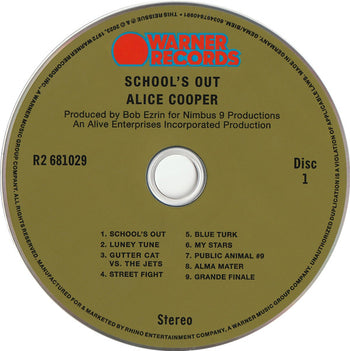 School's Out - Cooper, Alice