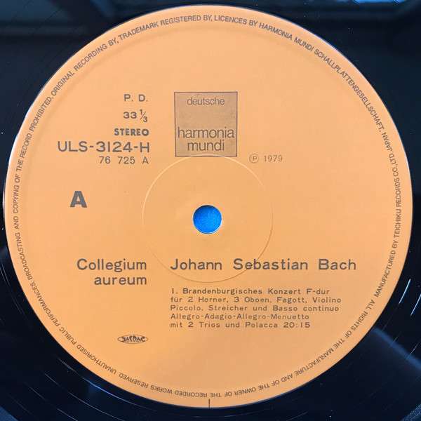 Die Brandenburgischen Konzerte (Auf Originalinstru - Bach, Johann Sebastian