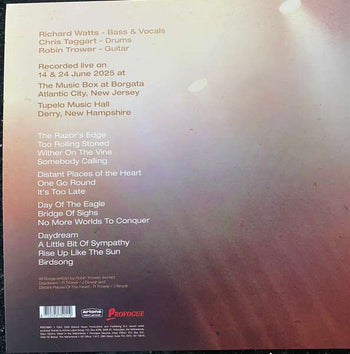 One Moment in Time - Live in the USA - Trower, Robin