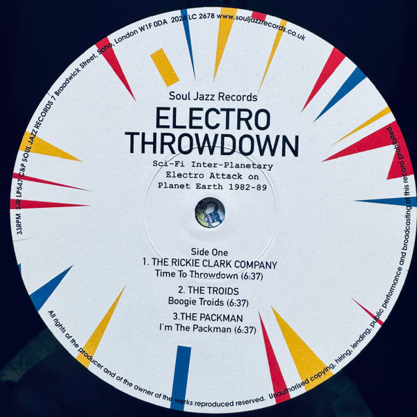 Electro Throwdown - Sci-fi Inter-planetary Electra - Various Artists