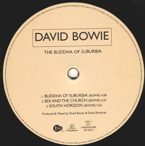The Buddha Of Suburbia - Bowie, David