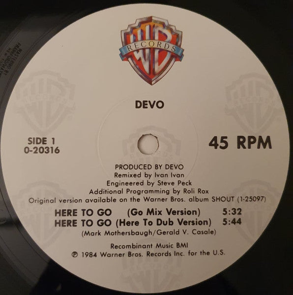 Here To Go - Devo