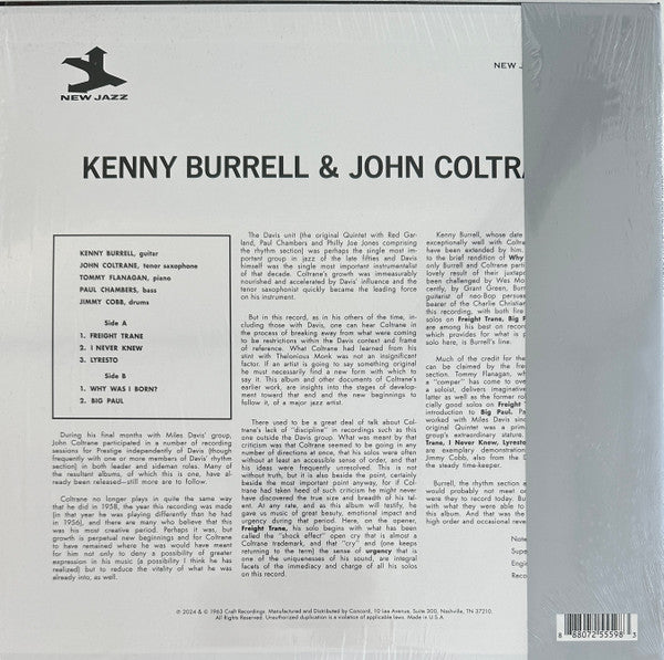 Kenny Burrell & John Coltrane - Burrell, Kenny / Coltrane, John