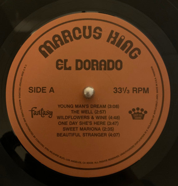 El Dorado - King, Marcus