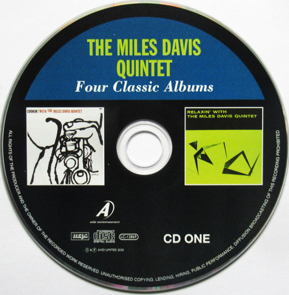 Four Classic Albums - Cookin' / Relaxin' / Workin' - Davis, Miles Quintet