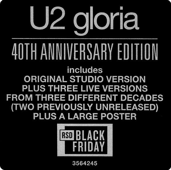 Gloria (40th Anniversary) - U2