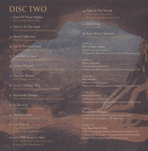 To The Limit: The Essential Collection - Eagles