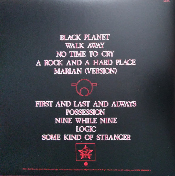 First And Last And Always - Sisters Of Mercy