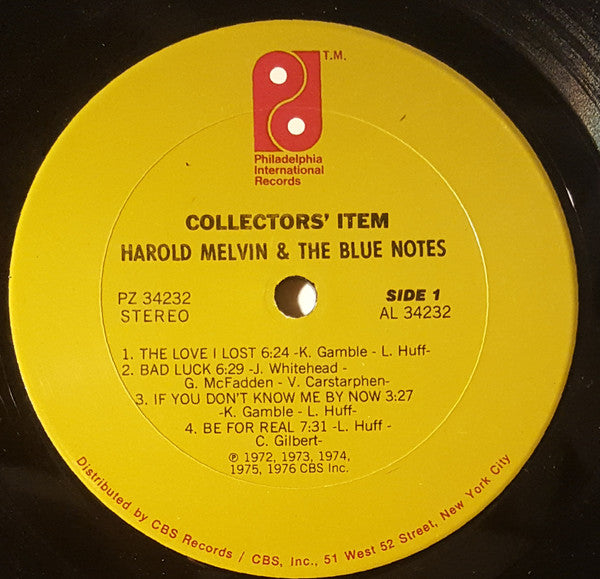 Collectors' Item  - Melvin, Harold & Blue Notes