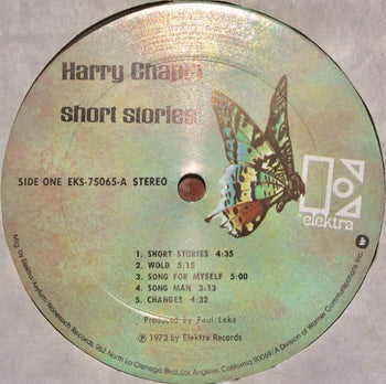 Short Stories - Chapin, Harry