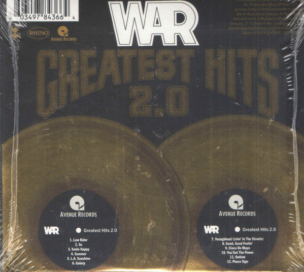 Greatest Hits 2.0 - War