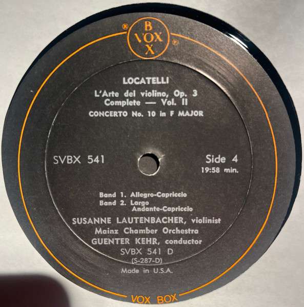 L'Arte del Violino, Vol II, Concerti 7-12 - Locatelli
