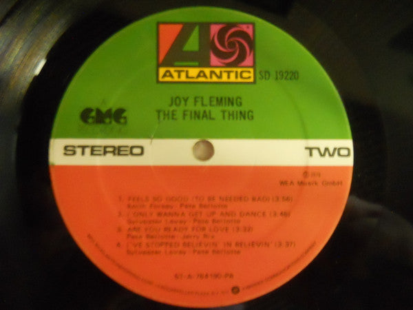 The Final Thing - Fleming, Joy
