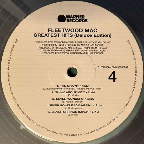 Greatest Hits - Fleetwood Mac