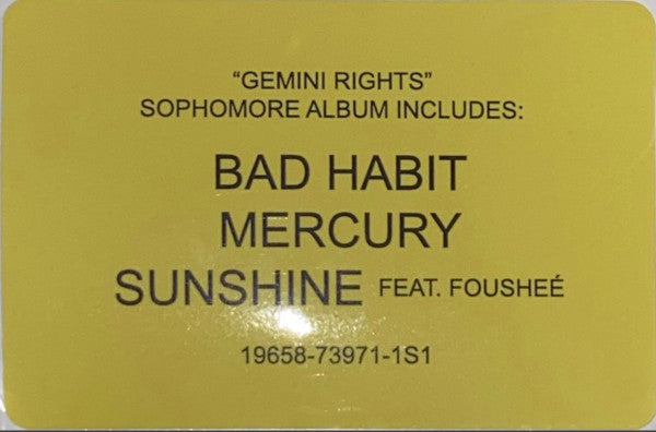 Gemini Rights [LP] - Steve Lacy