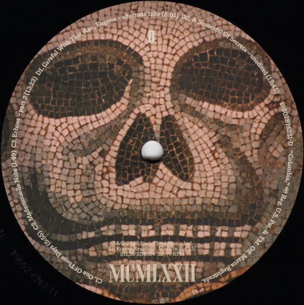 Pink Floyd At Pompeii - MCMLXXII - Pink Floyd