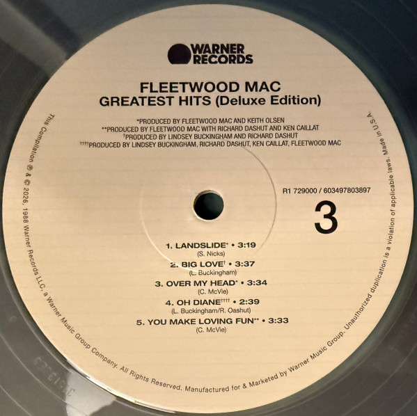 Greatest Hits - Fleetwood Mac