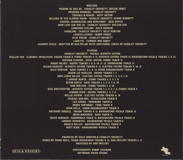 Visions Of Dallas - Crockett, Charley