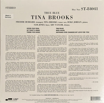 True Blue - Brooks, Tina