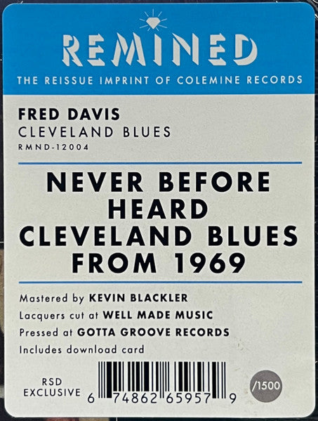 Cleveland Blues - Davis, Fred