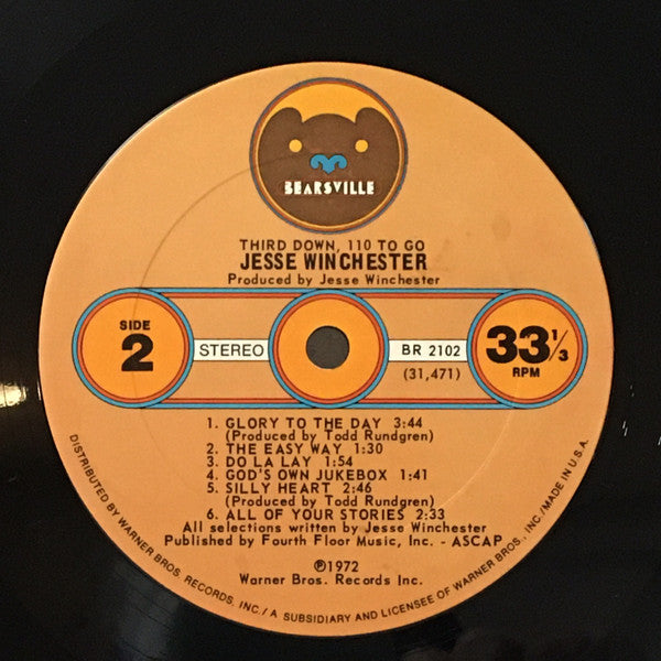 Third Down, 110 To Go - Winchester, Jesse