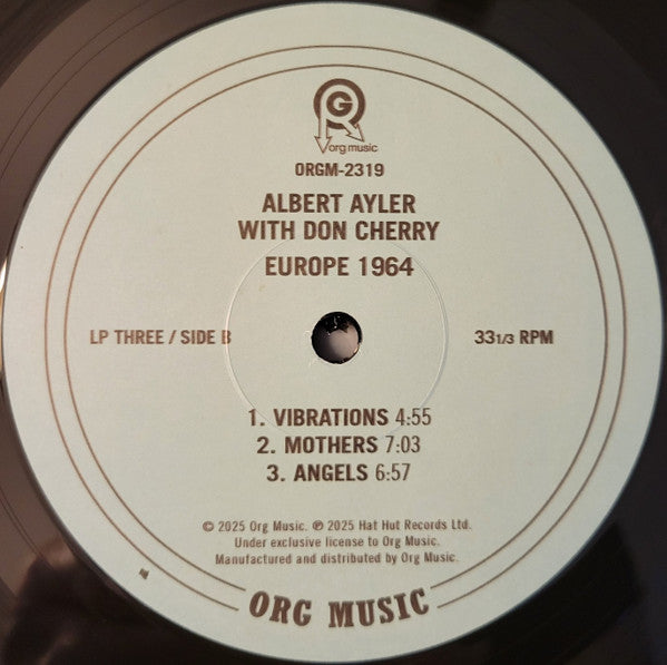Europe 1964  (Box Set) - Ayler, Albert  & Don Cherry