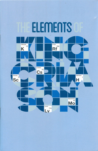 The Elements Tour Box 2021 - King Crimson