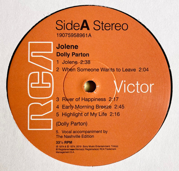 Jolene - Parton, Dolly