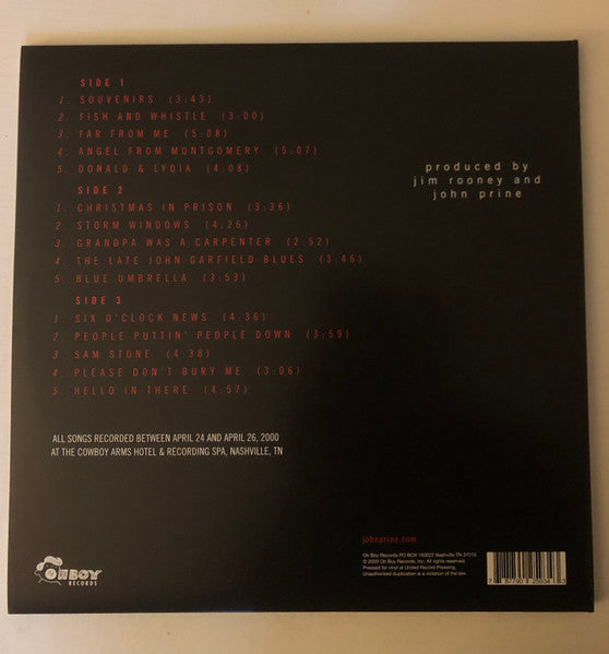 Souvenirs - Prine, John