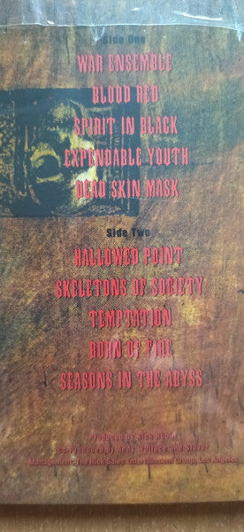Seasons In The Abyss - Slayer