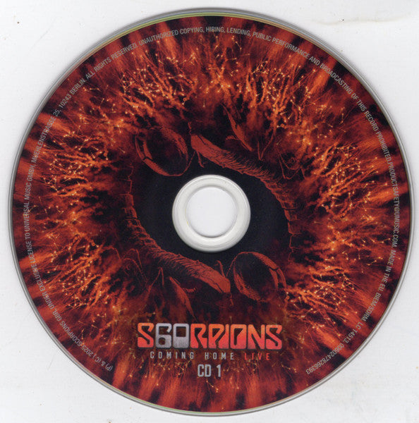 Coming Home Live - Scorpions