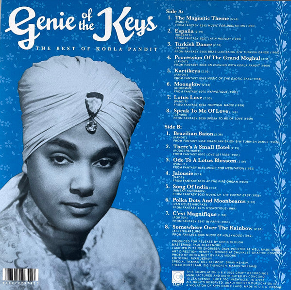 Genie Of The Keys: The Best Of Korla Pandit - Pandit, Korla