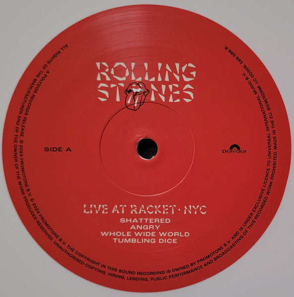 Live At Racket · NYC - The Rolling Stones