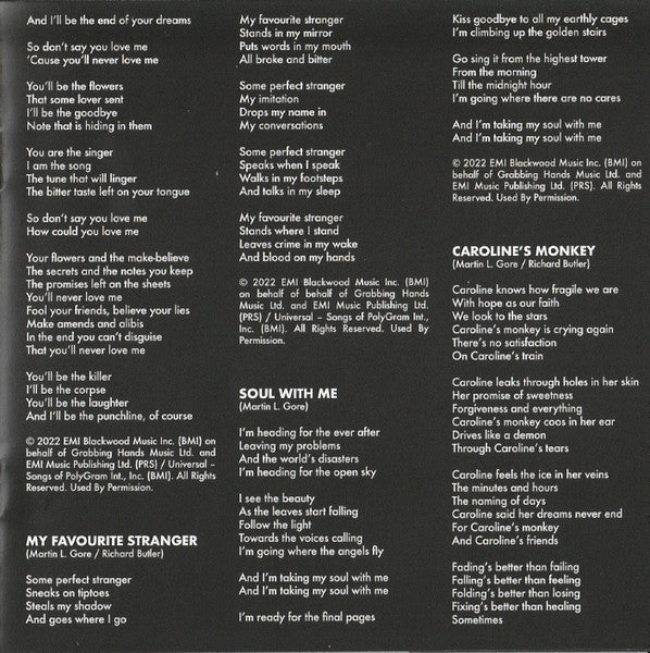 Memento Mori - Depeche Mode
