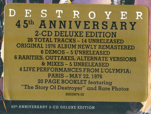 Destroyer (45th Anniversary) - Kiss