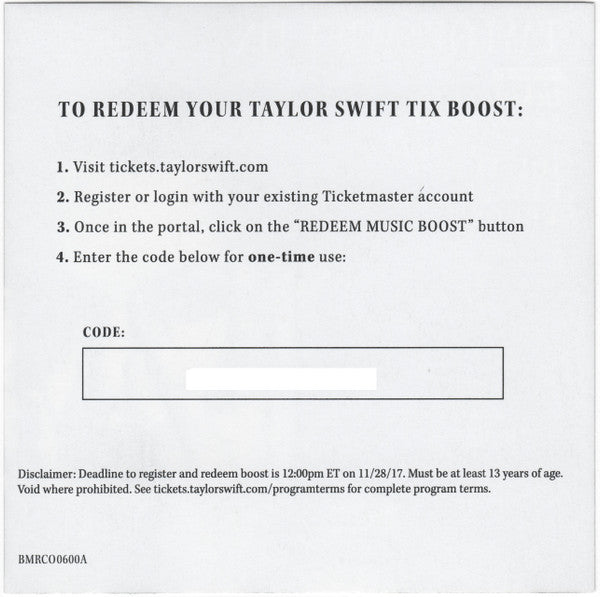 Reputation - Swift, Taylor