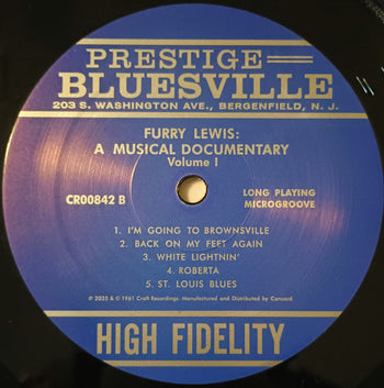 Back On My Feet Again (Bluesville Acoustic Sounds  - Lewis, Furry