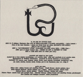 G_D's Pee At States End! - Godspeed You! Black Emperor