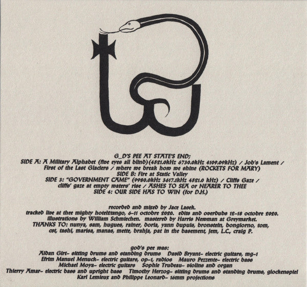 G_D's Pee At States End! - Godspeed You! Black Emperor