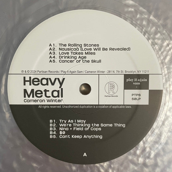Heavy Metal [Colored Vinyl] (Slv) - Cameron Winter