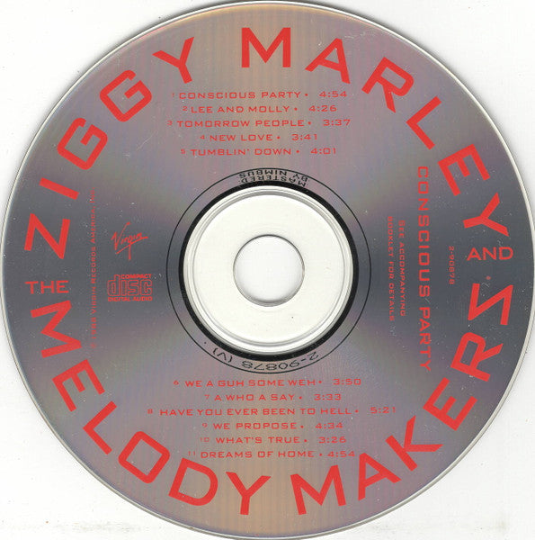 Conscious Party - Marley, Ziggy & The Melody Makers