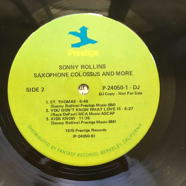 Saxophone Colossus And More - Rollins, Sonny
