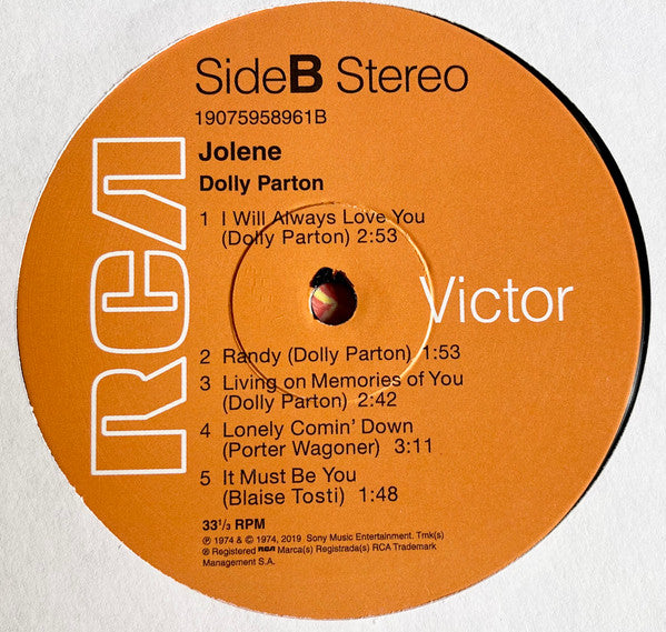 Jolene - Parton, Dolly