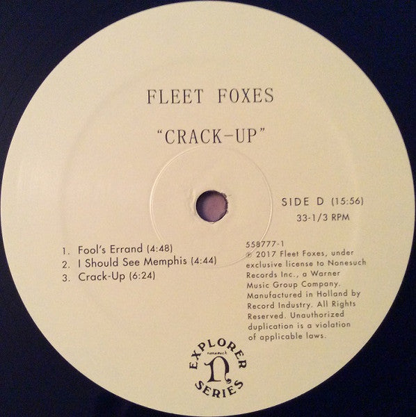 Crack-Up - Fleet Foxes
