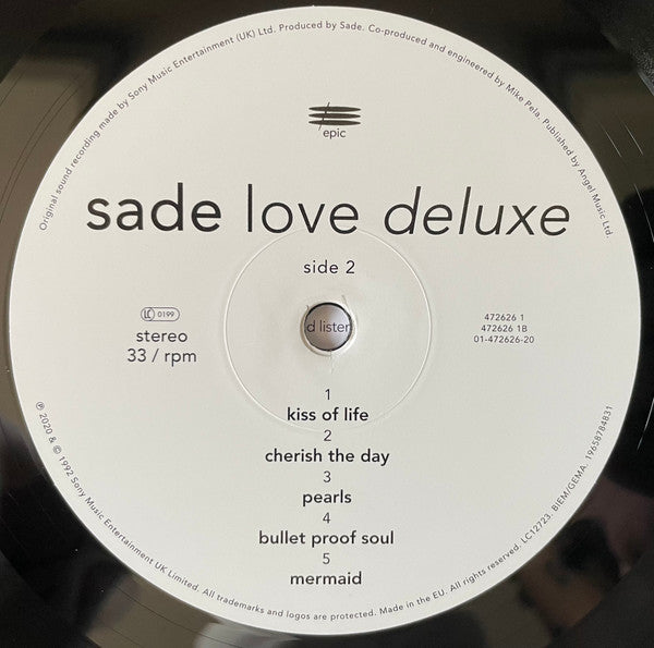 Love Deluxe [LP] - Sade