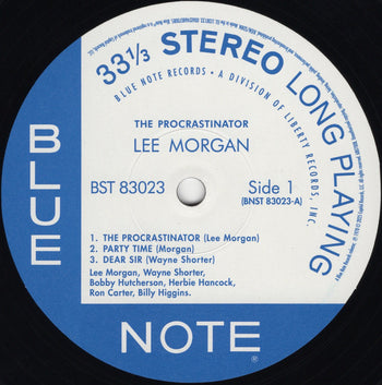 The Procrastinator (Blue Note Classic Vinyl Editio - Morgan, Lee