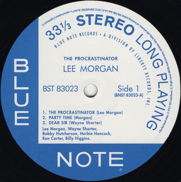 The Procrastinator (Blue Note Classic Vinyl Editio - Morgan, Lee