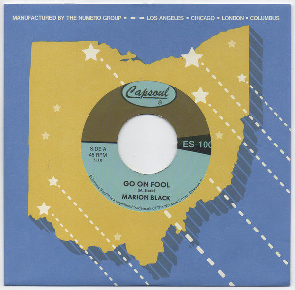 Go on Fool B/W Who Knows - Blue - Black, Marion